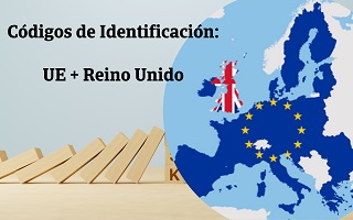 Códigos identificativos de empresas UE + Reino Unido